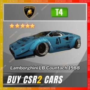 Csr2 Lamborghini Lb Countach 1988 Gold Stars Car | Csr2 Mods