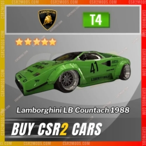Csr2 Lamborghini Lb Countach 1988 Gold Stars Car | Csr2 Mods
