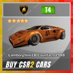 Csr2 Lamborghini Lb Countach 1988 Gold Stars Car | Csr2 Mods