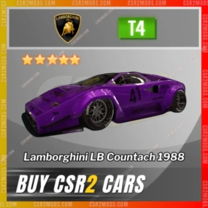 Csr2 Lamborghini Lb Countach 1988 Gold Stars Car | Csr2 Mods
