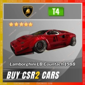 Csr2 Lamborghini Lb Countach 1988 Gold Stars Car | Csr2 Mods