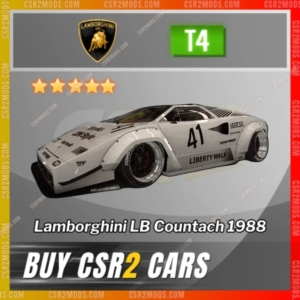 Csr2 Lamborghini Lb Countach 1988 Gold Stars Car | Csr2 Mods