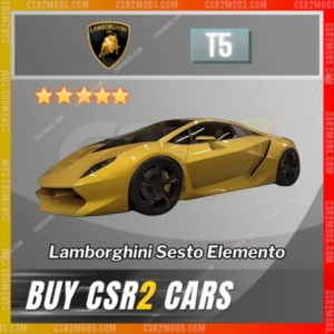 Csr2 Lamborghini Sesto Elemento Gold Stars Car | Csr2 Mods