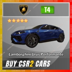 CSR2 Lamborghini Urus Performante Gold Stars Car | CSR2 MODS