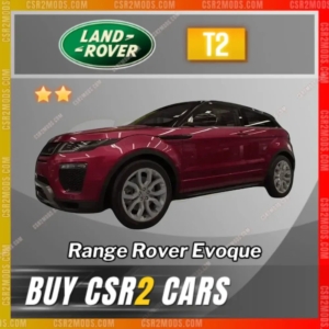 Csr2 Land Rover Range Rover Evoque Gold Stars Car | Csr2 Mods