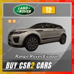 Csr2 Land Rover Range Rover Evoque Gold Stars Car | Csr2 Mods