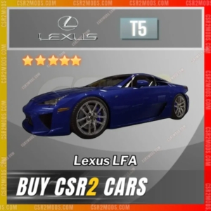 Csr2 Lexus Lfa Gold Stars Car | Csr2 Mods