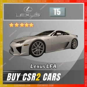 Csr2 Lexus Lfa Gold Stars Car | Csr2 Mods