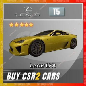 Csr2 Lexus Lfa Gold Stars Car | Csr2 Mods