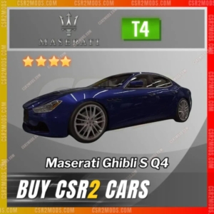 CSR2 Maserati Ghibli S Q4 Gold Stars Car | CSR2 MODS