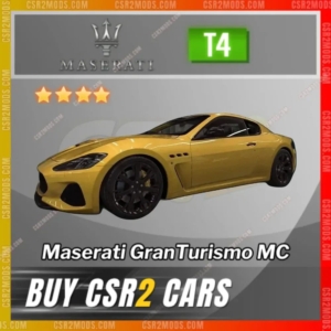 Csr2 Maserati Granturismo Mc Gold Stars Car | Csr2 Mods