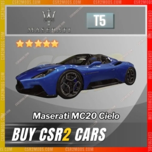 CSR2 Maserati Mc20 Cielo Gold Stars Car | CSR2 MODS