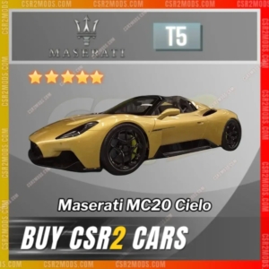 Csr2 Maserati Mc20 Cielo Gold Stars Car | Csr2 Mods