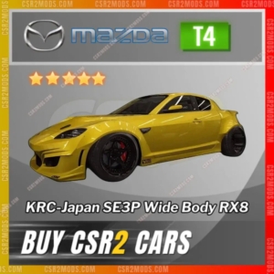 CSR2 Mazda Krc Japan Se3P Wide Body Rx8 Gold Stars Car | CSR2 MODS