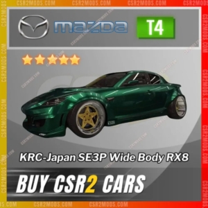 Csr2 Mazda Krc Japan Se3P Wide Body Rx8 Gold Stars Car | Csr2 Mods