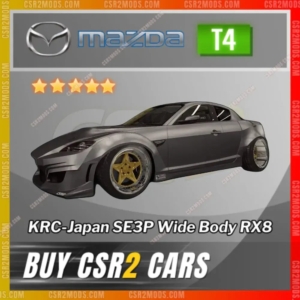 Csr2 Mazda Krc Japan Se3P Wide Body Rx8 Gold Stars Car | Csr2 Mods