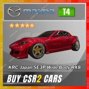 Csr2 Mazda Krc Japan Se3P Wide Body Rx8 Gold Stars Car | Csr2 Mods