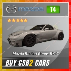Csr2 Mazda Rocket Bunny Rx 7 Gold Stars Car | Csr2 Mods