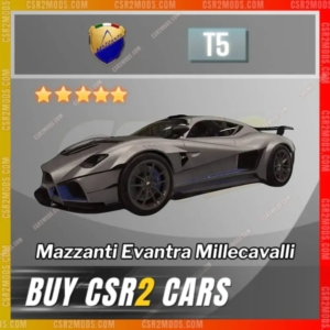 CSR2 Mazzanti Evantra Gold Stars Car | CSR2 MODS