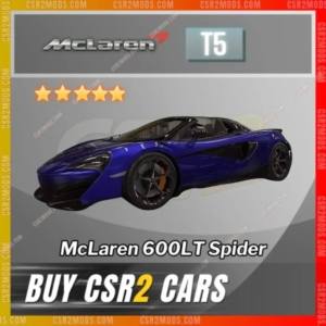 CSR2 Mclaren 600Lt Spider Gold Stars Car | CSR2 MODS