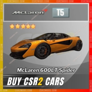 Csr2 Mclaren 600Lt Spider Gold Stars Car | Csr2 Mods