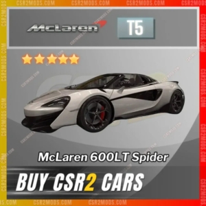 Csr2 Mclaren 600Lt Spider Gold Stars Car | Csr2 Mods