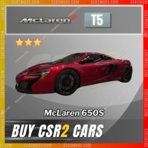 Csr2 Mclaren 650S Gold Stars Car | Csr2 Mods