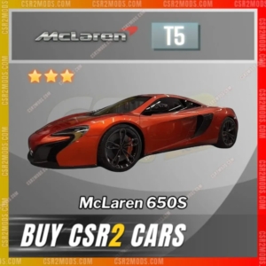 Csr2 Mclaren 650S Gold Stars Car | Csr2 Mods
