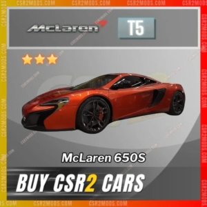 Csr2 Mclaren 650S Gold Stars Car | Csr2 Mods