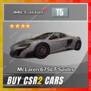 Csr2 Mclaren 675Lt Spider Gold Stars Car | Csr2 Mods