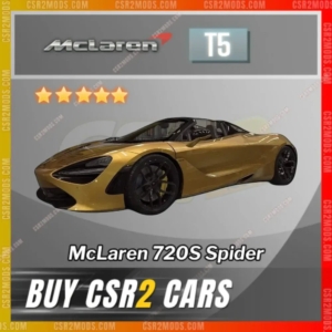CSR2 Mclaren 720S Spider Gold Stars Car | CSR2 MODS