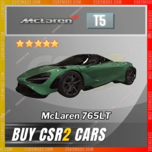 Csr2 Mclaren 765Lt Gold Stars Car | Csr2 Mods