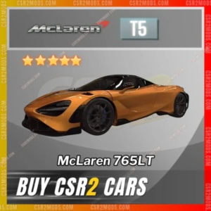 Csr2 Mclaren 765Lt Gold Stars Car | Csr2 Mods