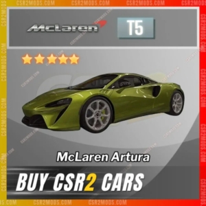 Csr2 Mclaren Artura Gold Stars Car | Csr2 Mods