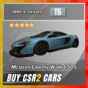 Csr2 Mclaren Liberty Walk 650S Gold Stars Car | Csr2 Mods