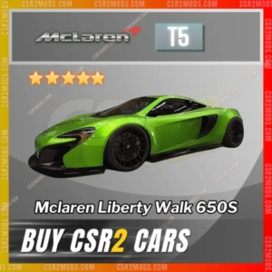 Csr2 Mclaren Liberty Walk 650S Gold Stars Car | Csr2 Mods