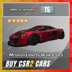 Csr2 Mclaren Liberty Walk 650S Gold Stars Car | Csr2 Mods