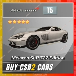 Csr2 Mclaren Slr 722 Edition Gold Stars Car | Csr2 Mods