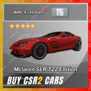Csr2 Mclaren Slr 722 Edition Gold Stars Car | Csr2 Mods