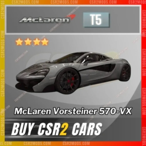 CSR2 Mclaren Vorsteiner 570 Vx Gold Stars Car | CSR2 MODS