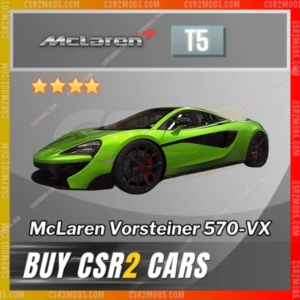 Csr2 Mclaren Vorsteiner 570 Vx Gold Stars Car | Csr2 Mods