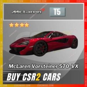 Csr2 Mclaren Vorsteiner 570 Vx Gold Stars Car | Csr2 Mods