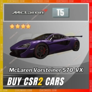 Csr2 Mclaren Vorsteiner 570 Vx Gold Stars Car | Csr2 Mods