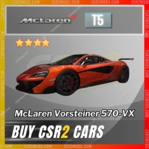Csr2 Mclaren Vorsteiner 570 Vx Gold Stars Car | Csr2 Mods