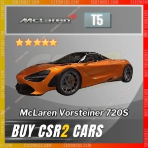 CSR2 Mclaren Vorsteiner 720S Gold Stars Car | CSR2 MODS