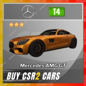 Csr2 Mercedes Amg Gt Gold Stars Car | Csr2 Mods