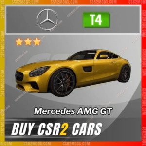 Csr2 Mercedes Amg Gt Gold Stars Car | Csr2 Mods