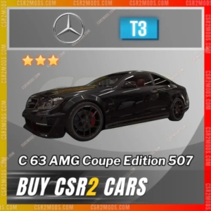 Csr2 Mercedes C 63 Amg Coupe Edition 507 Gold Stars Car | Csr2 Mods