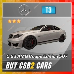 CSR2 Mercedes C 63 AMG Coupe Edition 507 Gold Stars Car | CSR2 MODS