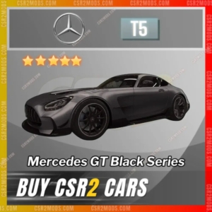 Csr2 Mercedes Gt Black Series Gold Stars Car | Csr2 Mods